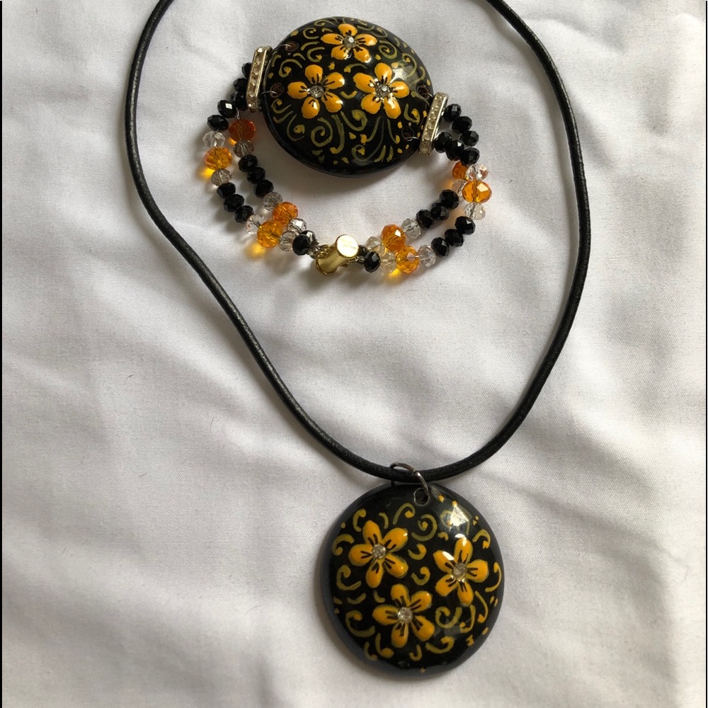 Hand Painted Italian Jewelry